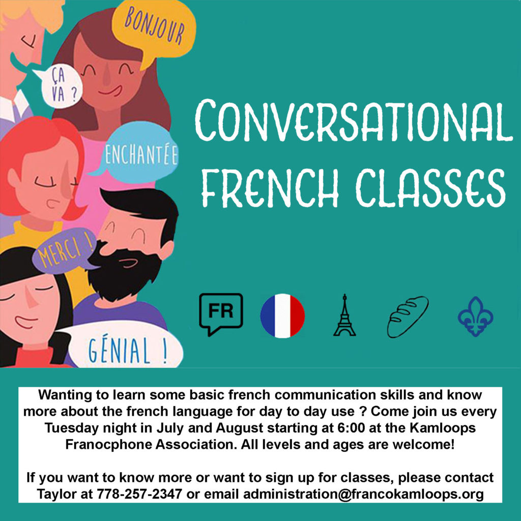 Conversational French Classes Association francophone de